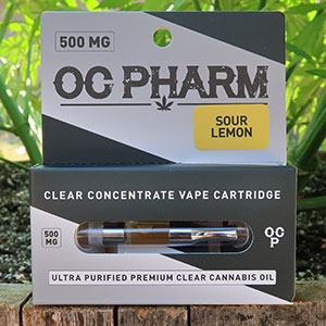 oc pharms sour lemon vape cartridge 500 mg