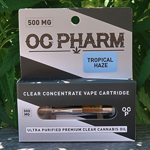 oc pharms tropical haze vape cartridge 500 miligrams